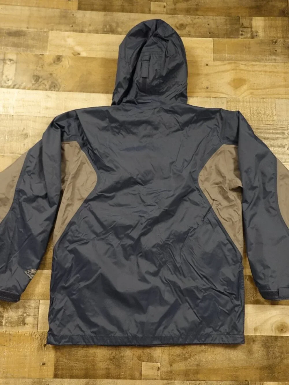 Columbia Watertight Rain Jacket Men’s LT Navy Omni-Tech Packable‎